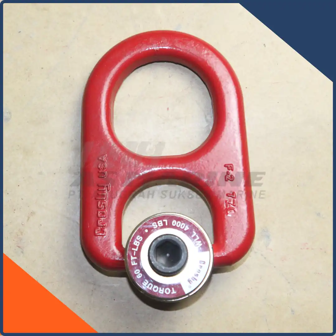 CROSBY USA UNC Heavy Lift Swivel Hoist Ring HR1000 5/8 – 11 x 2.25 Inch